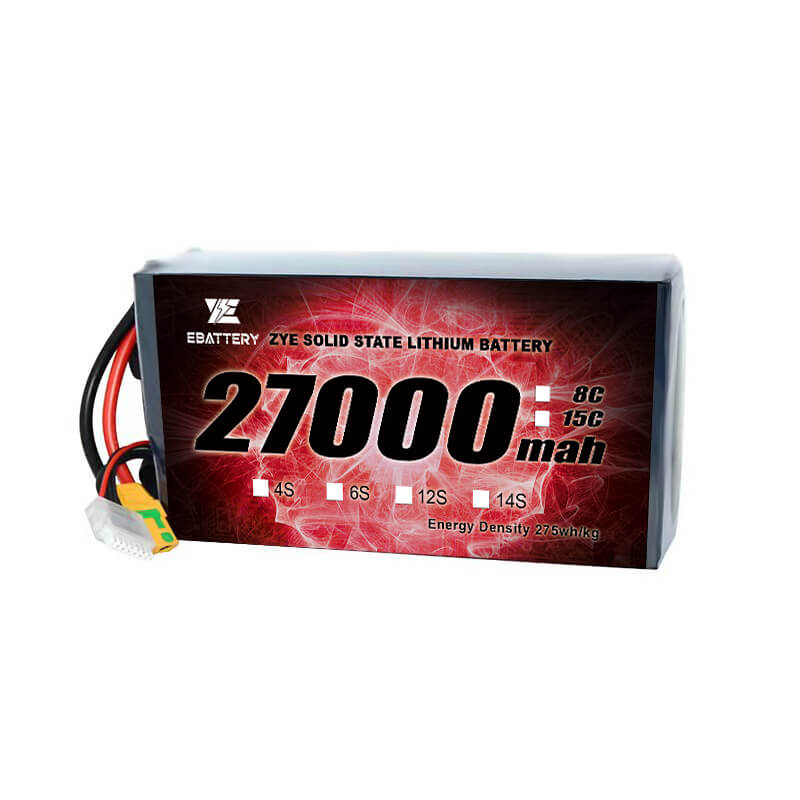 LI उच्च ऊर्जा घनत्व HV ठोस राज्य 27000mah ब्याट्री