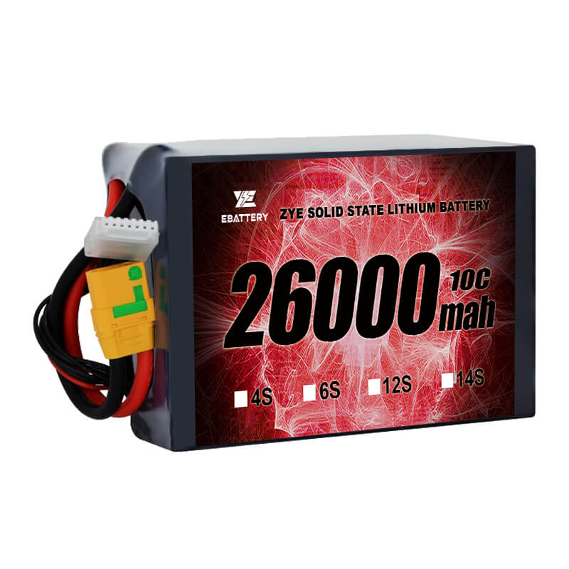 LI HV 26000MAH उच्च ऊर्जा घनत्व ठोस राज्य ब्याट्री