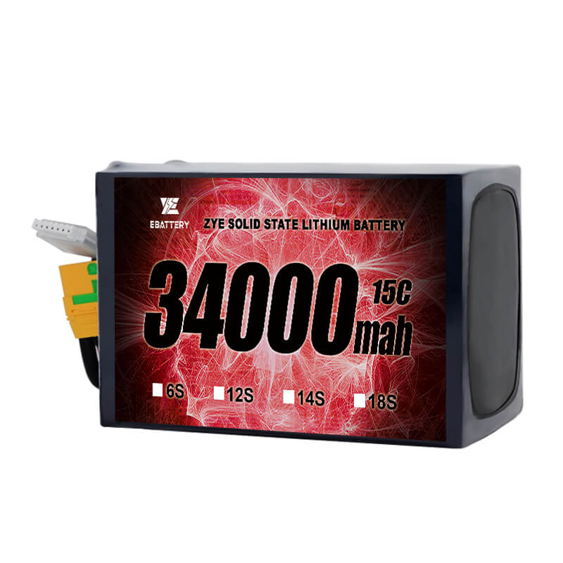 LI HV 34000Mah 18S सोलिड स्टेट ब्याट्री